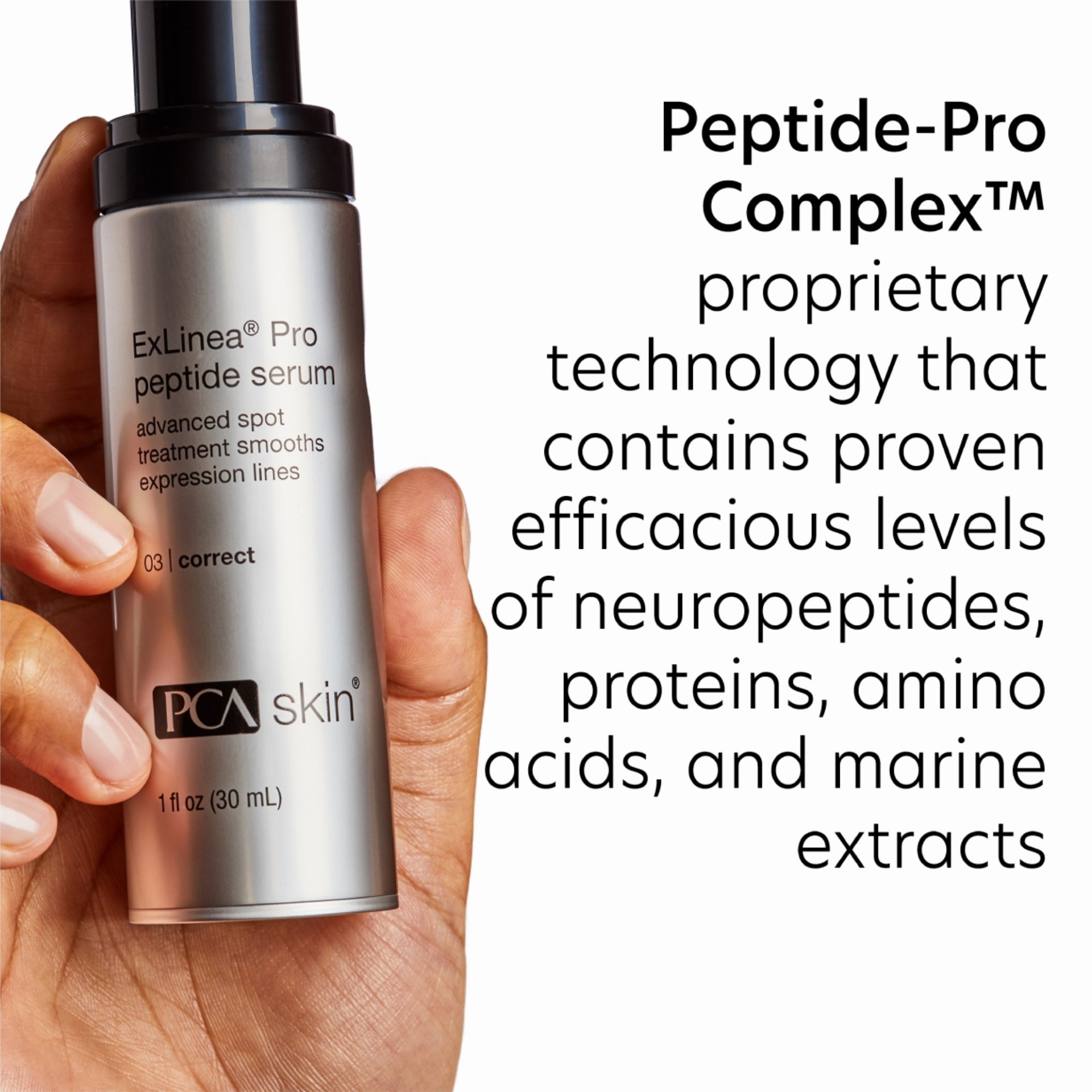 ExLinea® Pro Peptide Serum | Tighten and Firm Skin | PCA SKIN