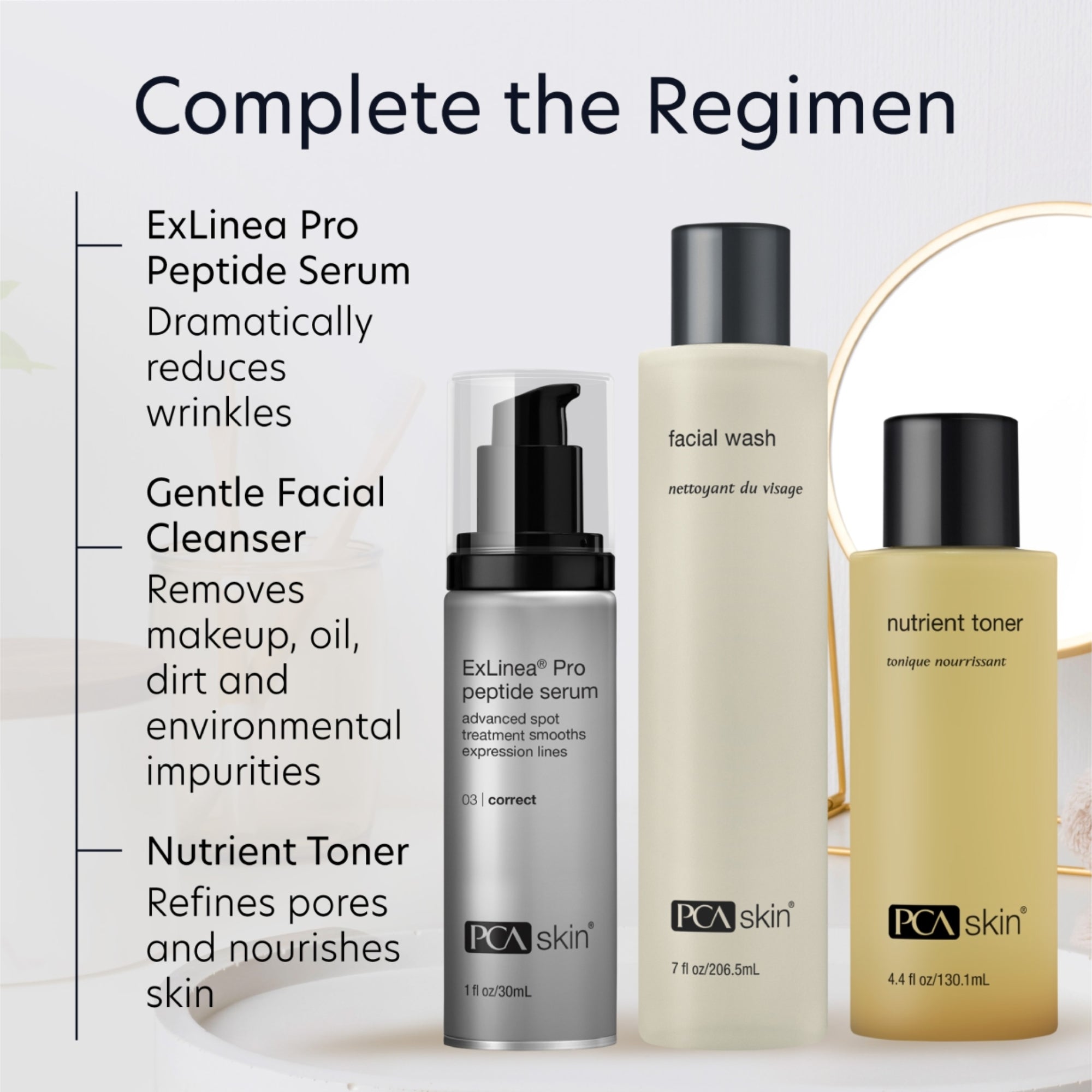 ExLinea® Pro Peptide Serum | Tighten and Firm Skin | PCA SKIN
