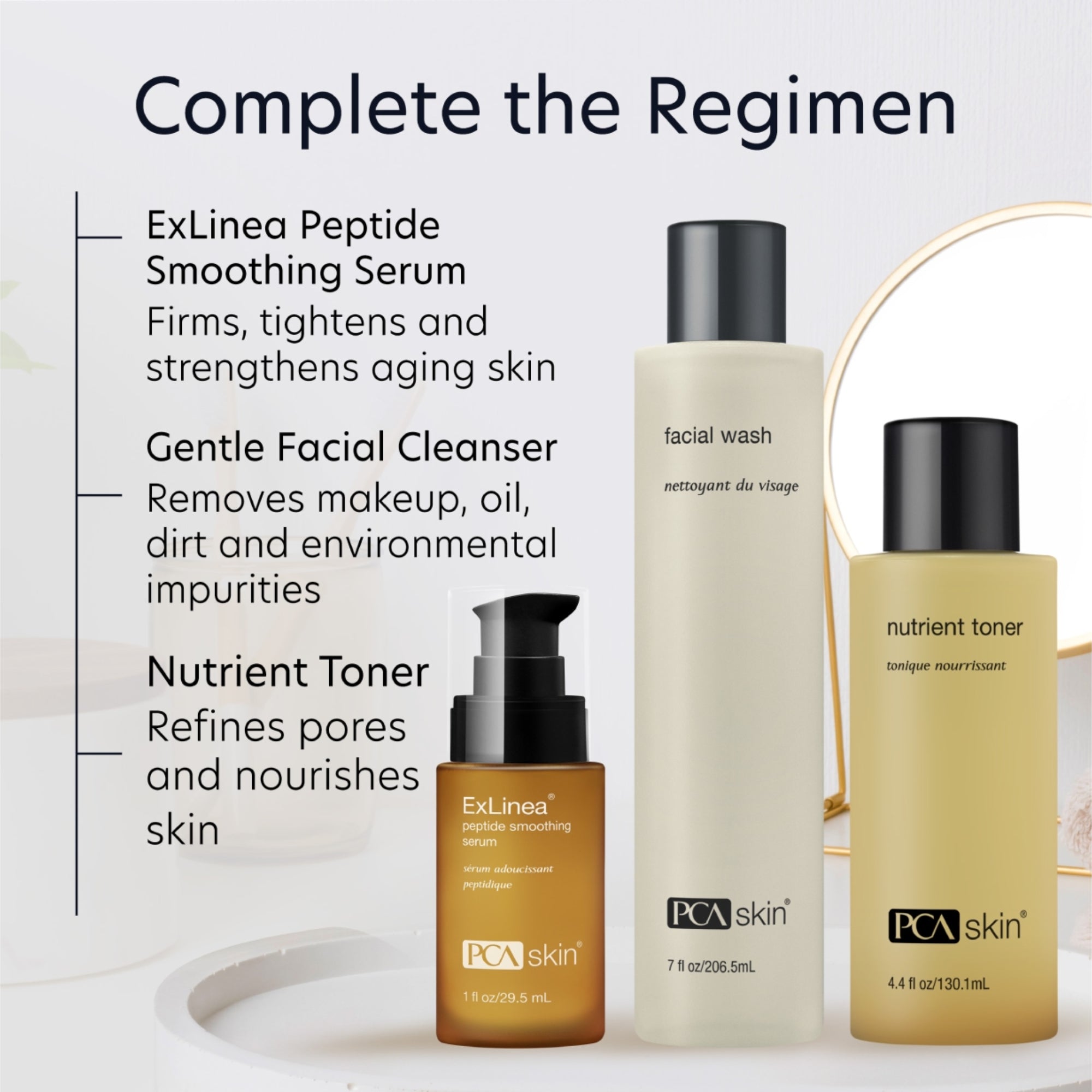 ExLinea® Peptide Smoothing Serum | Firms Skin | PCA SKIN