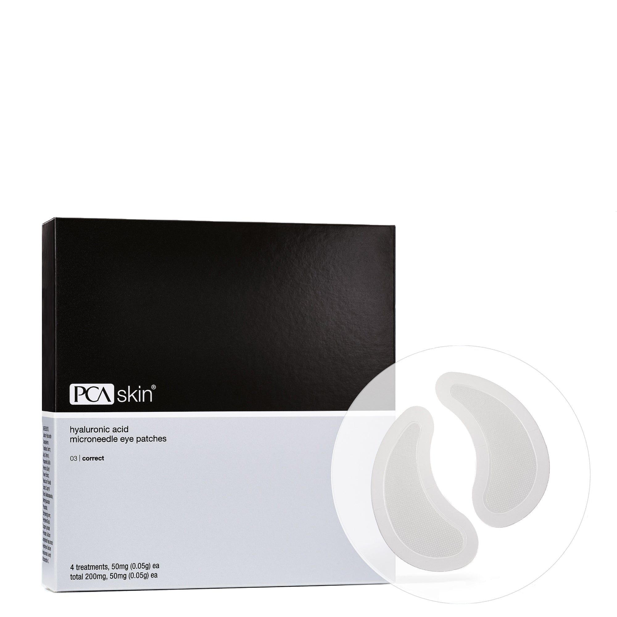 Hyaluronic Acid Microneedle Eye Patches | PCA SKIN