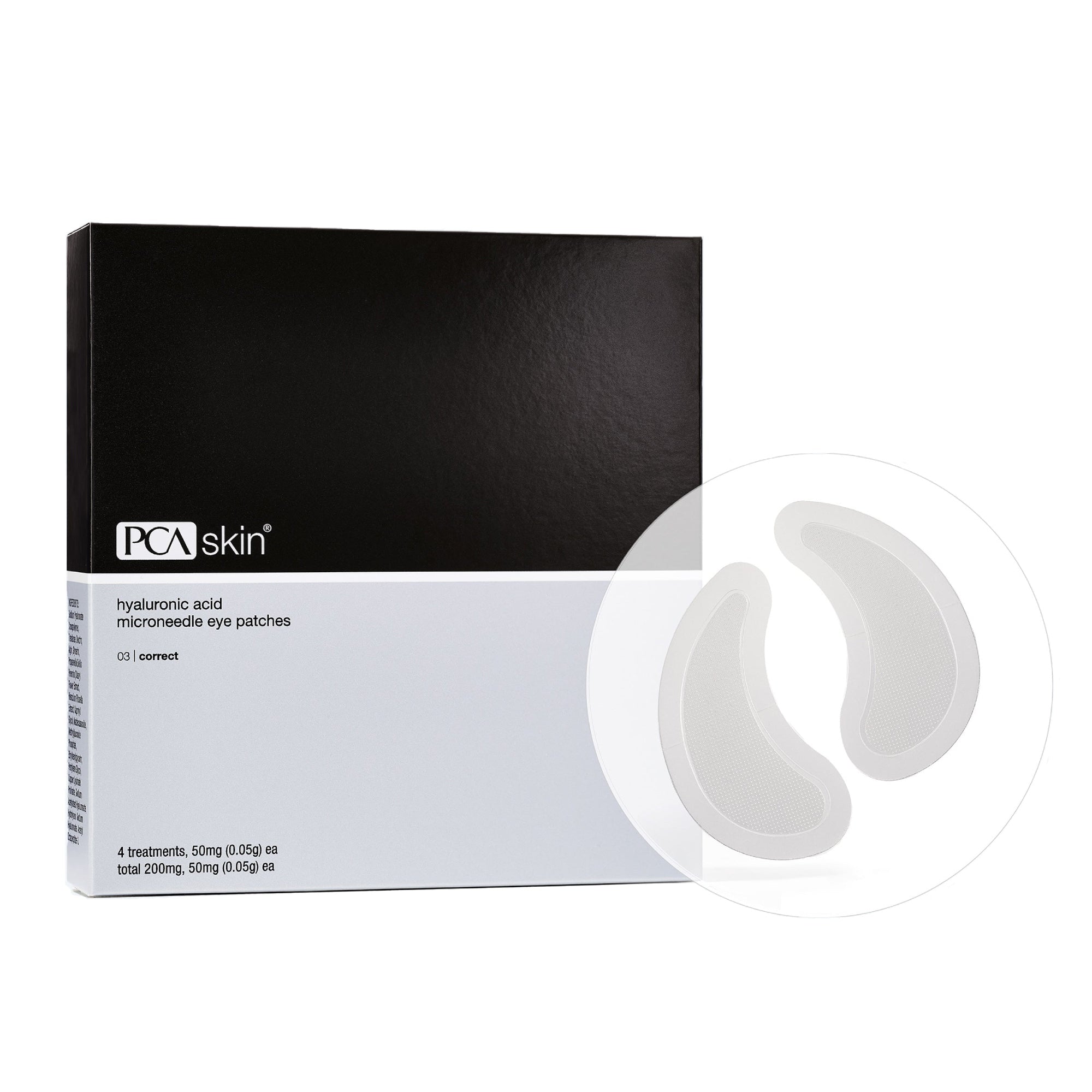 Hyaluronic Acid Microneedle Eye Patches | PCA SKIN